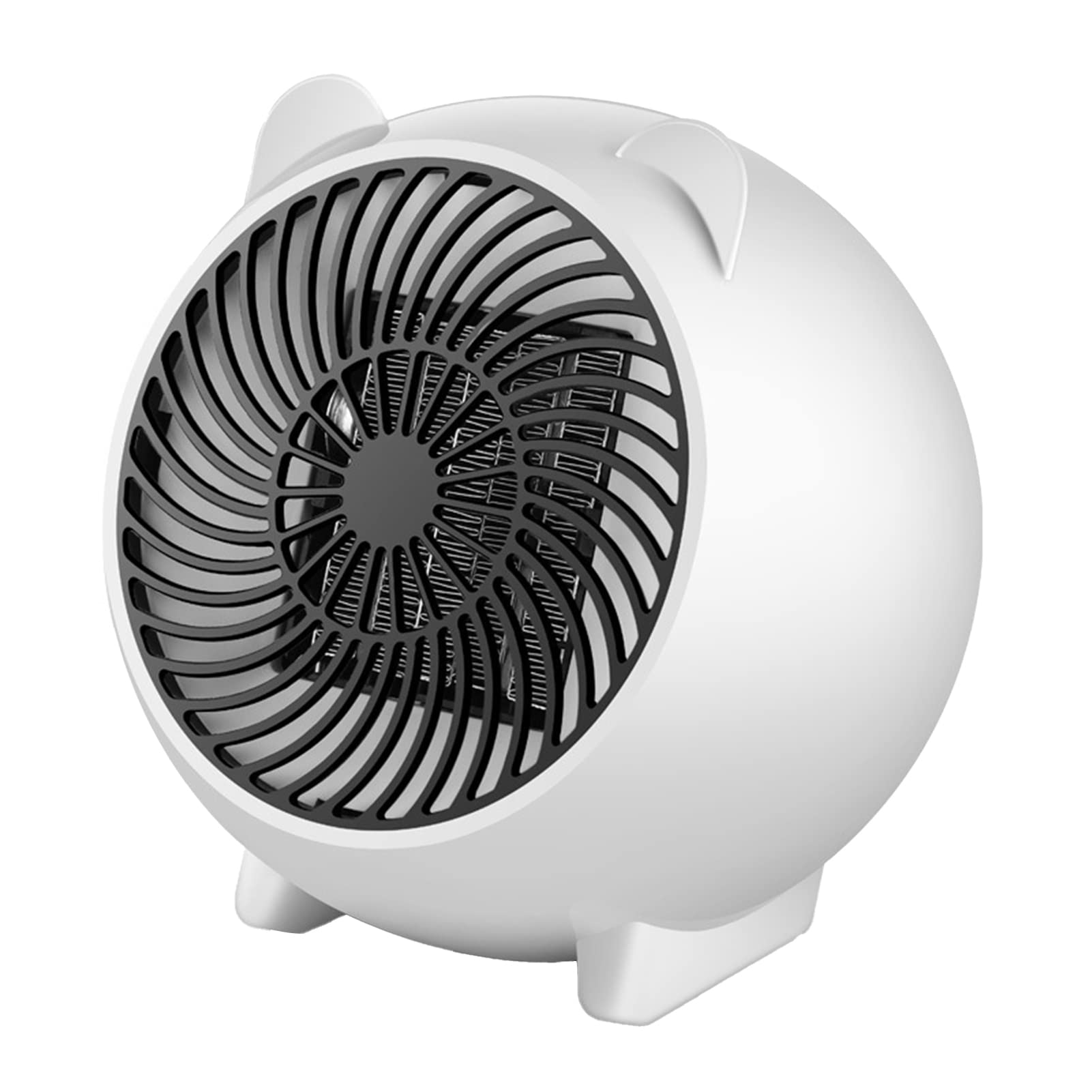 500W Portable Mini Space Heater with Thermostat - Safe & Quiet Personal Electric Heater Fan for Home, Office & Indoor Use | Perfect for Desks, Bedrooms & Small Spaces