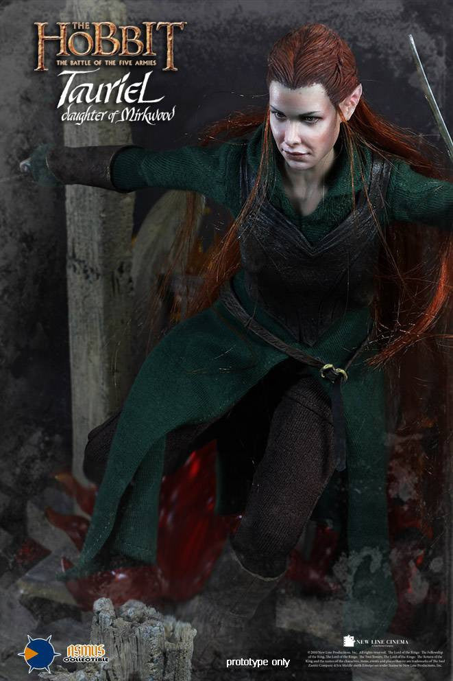 Asmus Toys 1/6 Scale Tauriel Action Figure from The Hobbit - Middle Earth Collectible Doll for Display & Gift Giving - Perfect for Movie Fans & Fantasy Collectors