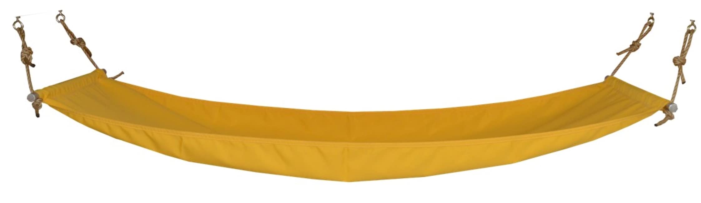 Premium Yellow Full Hammock with Heavy-Duty Mounting Hardware - Portable Outdoor Hanging Bed for Camping, Backyard, Beach & Travel Relaxation