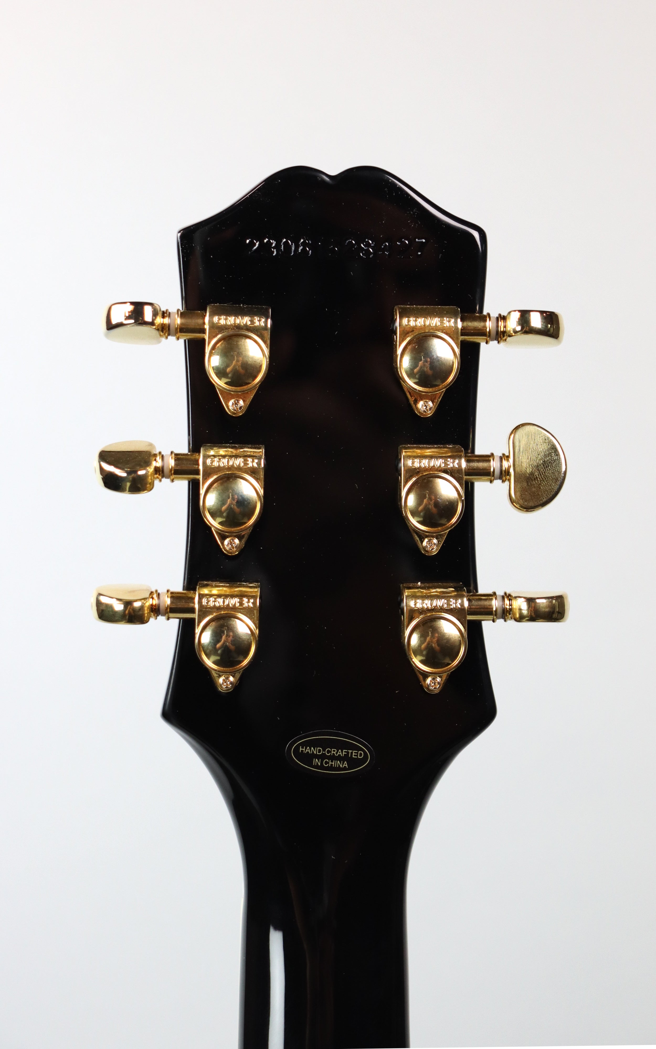 Epiphone Les Paul Custom Ebony Electric Guitar - Professional Grade with Ebony Finish for Rock, Blues & Studio Recording