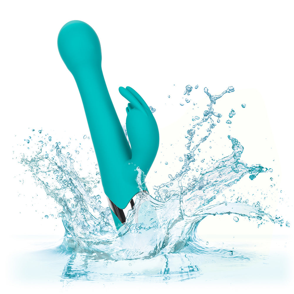 Enchanted Oscillating Thrusting Rabbit Vibrator with Rotating G-Spot Beads - Powerful Dual Stimulation for Women, Perfect for Solo Play & Couples Intimacy