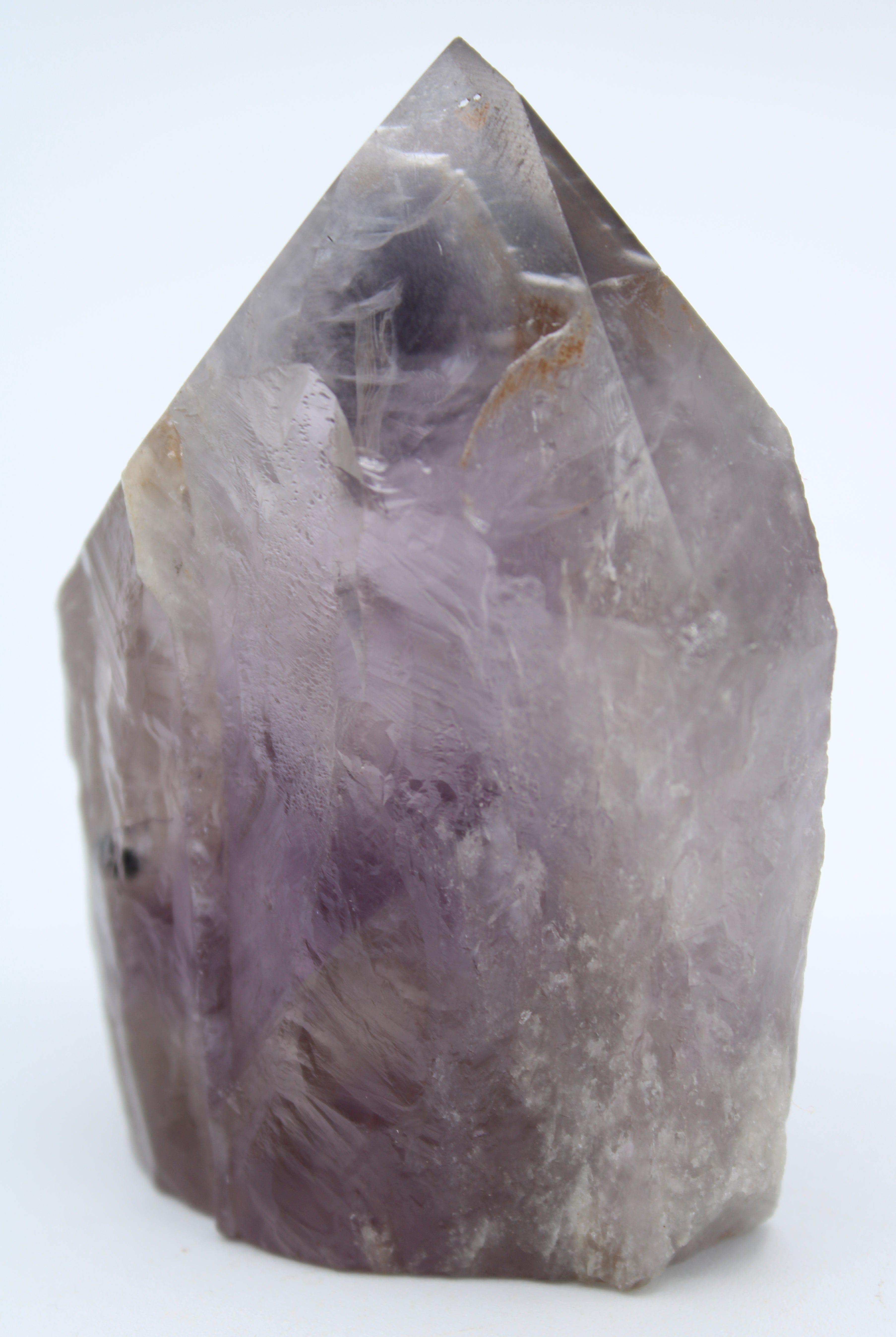 Natural Bahai Amethyst Point Crystal - Rare Closed Mine Specimen for Healing, Meditation & Energy Work