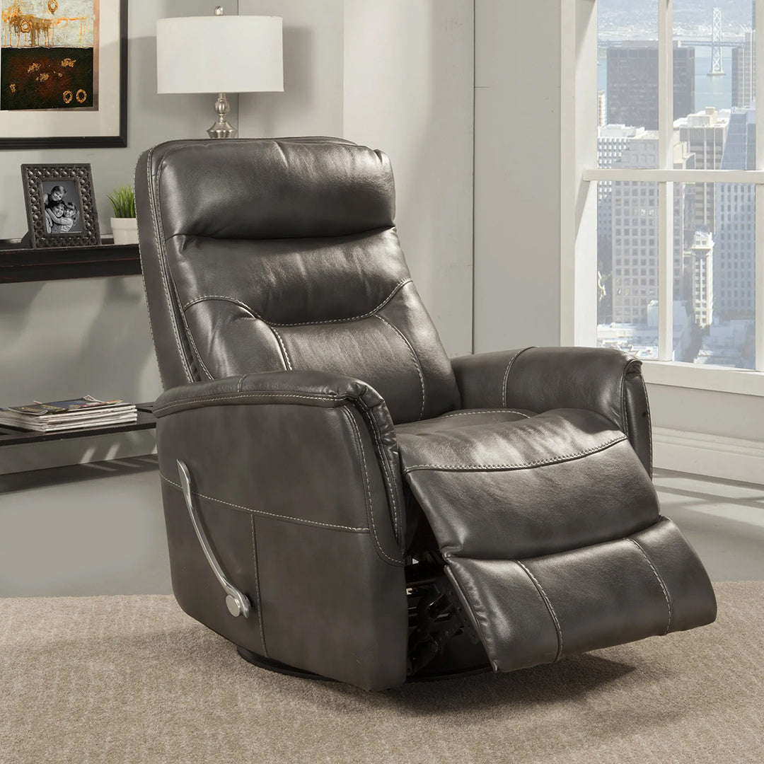 Revolve Swivel Glider Recliner Chair - 360 Degree Rotation, Smooth Gliding Motion, Adjustable Reclining - Perfect for Living Room, Nursery, or Office Relaxation