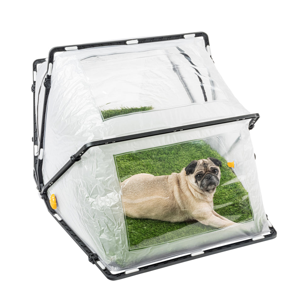 MIRA Safety FirstBreed Collapsible CBRN Animal Ark - Portable Gas Mask for Pets, Emergency Preparedness & Chemical Protection - Ideal for Dogs, Cats & Small Animals in Disaster Scenarios