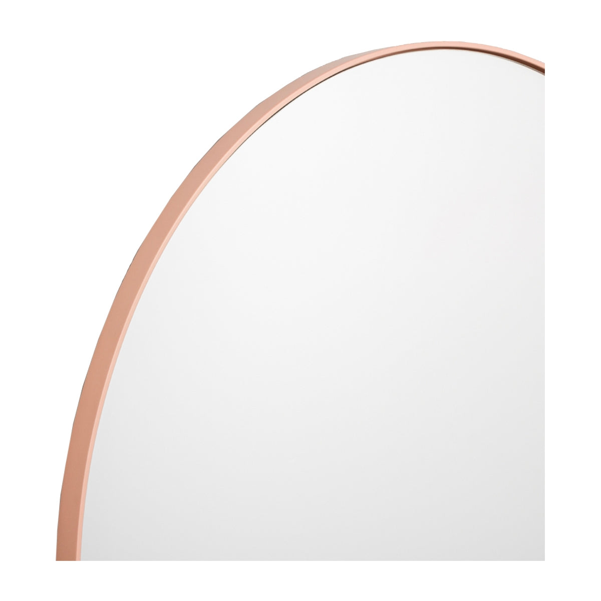 Bjorn Arch Mirror in Powder Finish - Elegant Wall Decor for Living Room, Bedroom, or Entryway