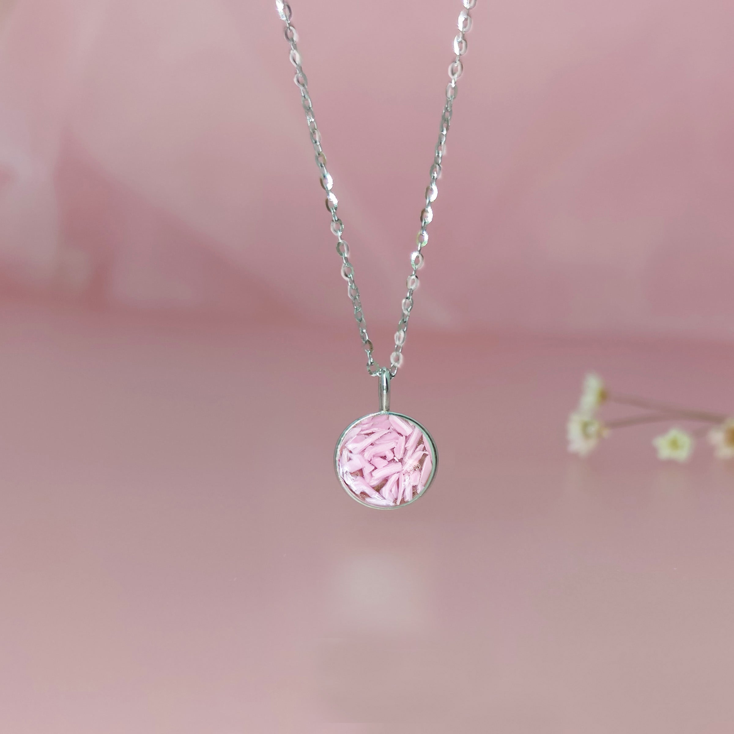 Life Circle Pregnancy Test Cap Necklace - Unique Keepsake Jewelry for Baby Announcement & Gender Reveal - Perfect for Expecting Moms & Pregnancy Announcement Gifts