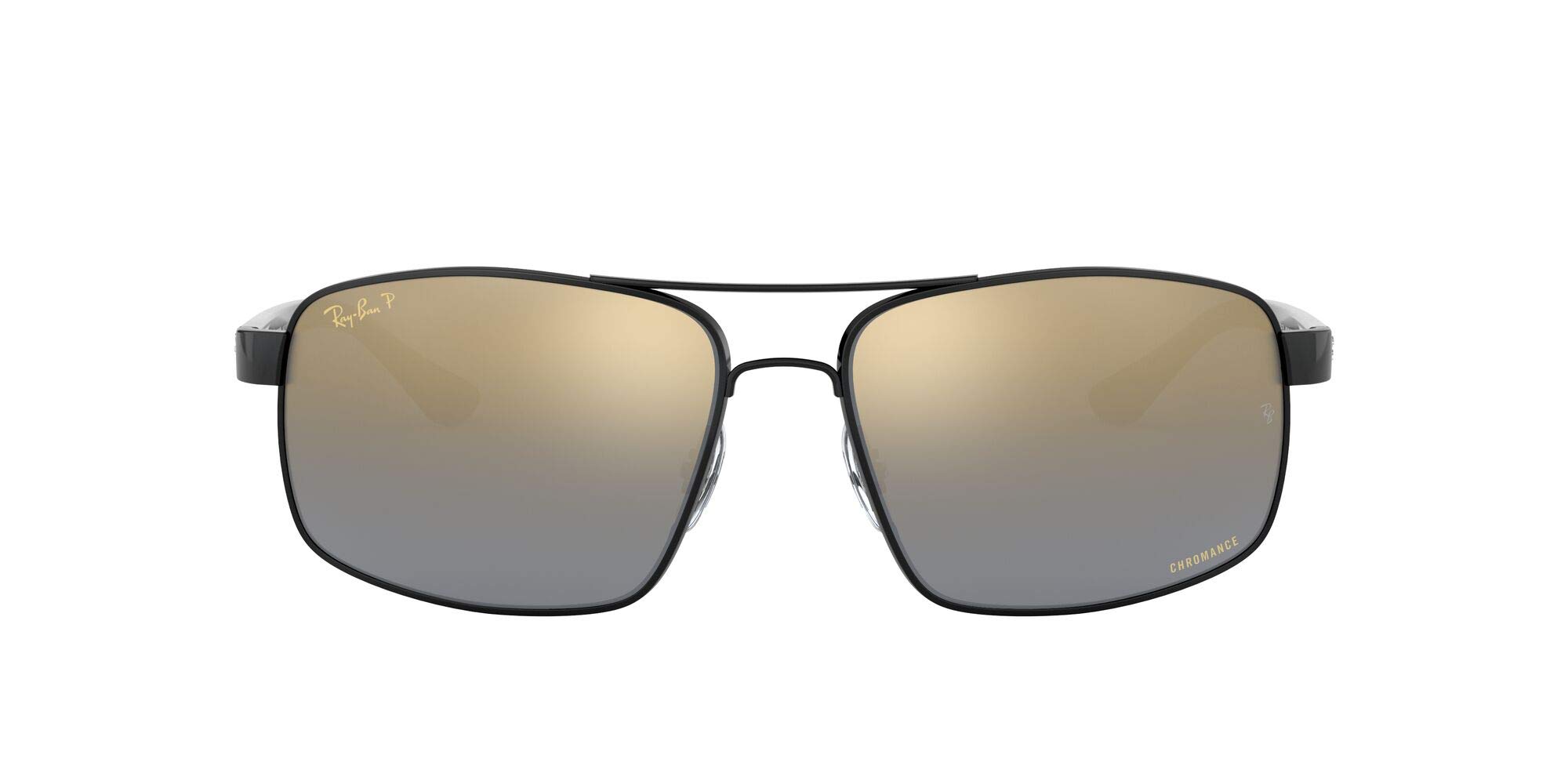 Ray-Ban RB3604 Chromance Square Sunglasses for Men – Polarized UV Protection, Classic Aviator Style – Perfect for Driving, Outdoor Sports & Summer Fashion