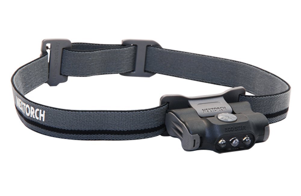 Nextorch Eco Star 30 Lumen 4-Mode LED Headlamp with 2 AAA Batteries - Perfect for Camping, Hiking, Running & Outdoor Adventures