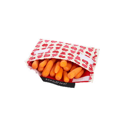 Eco-Friendly Reusable Snack Bags for Kids & Adults | Keep Leaf Bloom Snack Pouches | Perfect for School Lunches, Picnics & Travel | BPA-Free Food Storage Solution