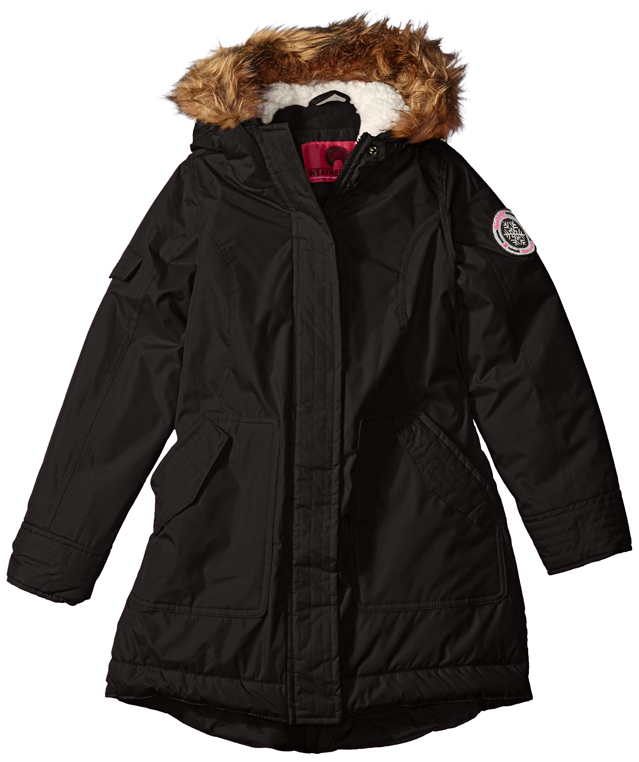 Waterproof Girls' Fashion Jacket for Outdoor Activities - Windproof & Stylish Winter Coat for School, Playdates & Adventures (Multiple Colors & Sizes)