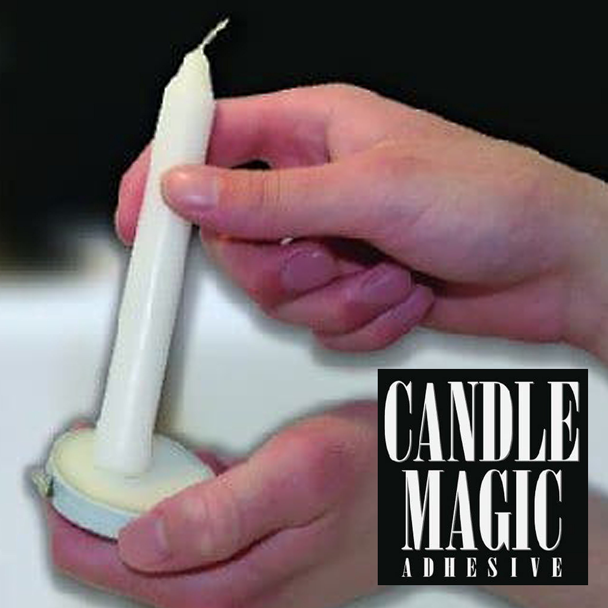 Ner Mitzvah Candle Wax Adhesive - Strong Candle Glue for Securing Candles in Holders - 1 Pack - Perfect for Jewish Rituals, Shabbat, and Home Decor