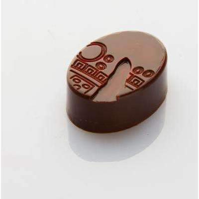 Premium Mayan Oval Bonbon Chocolate Mold - Handmade Silicone Candy Molds for Baking, DIY Chocolate Making & Party Treats - Perfect for Holidays, Gifts & Home Desserts