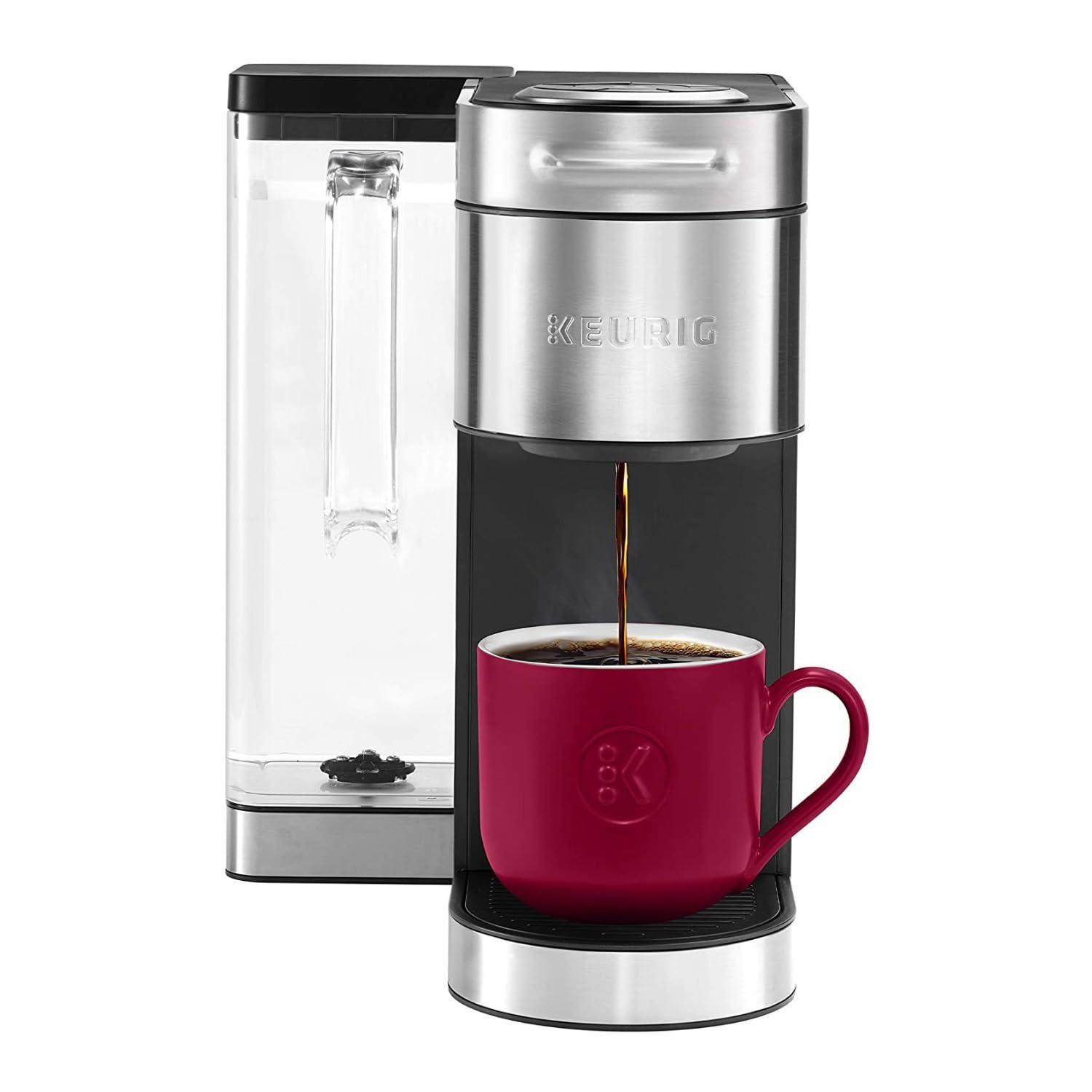 Keurig K-Supreme Plus Single Serve Coffee Maker with Descaling Powder & 96-Count Variety K-Cup Pods Bundle - Perfect for Home, Office, and Small Business Use