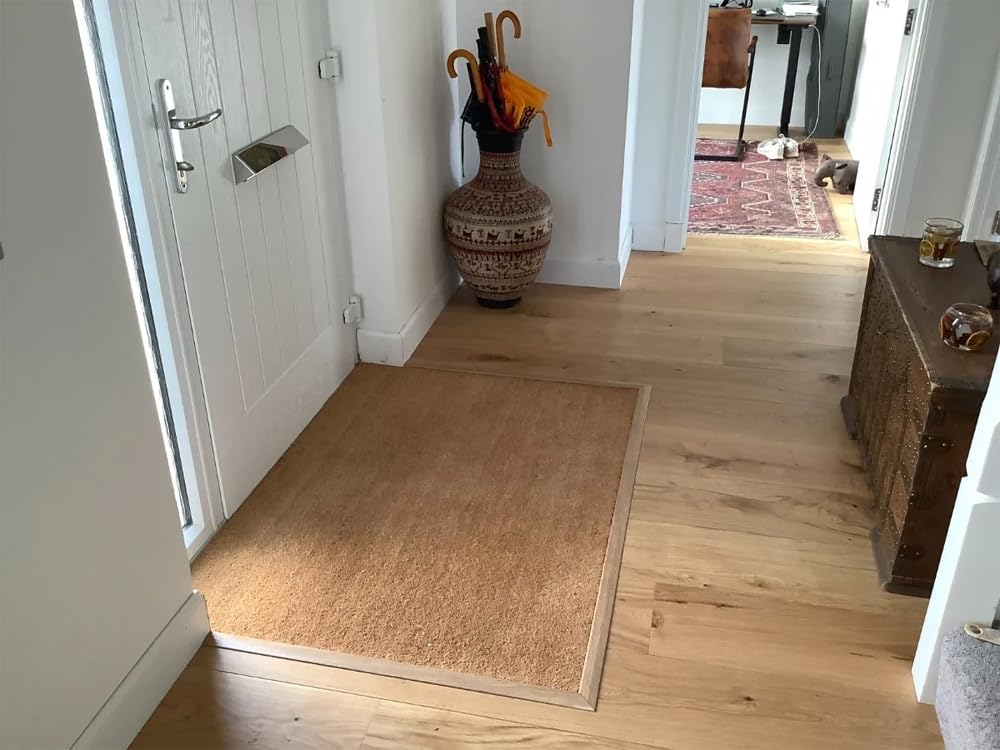 Premium Natural Fiber Cocoa Doormat - 3/4