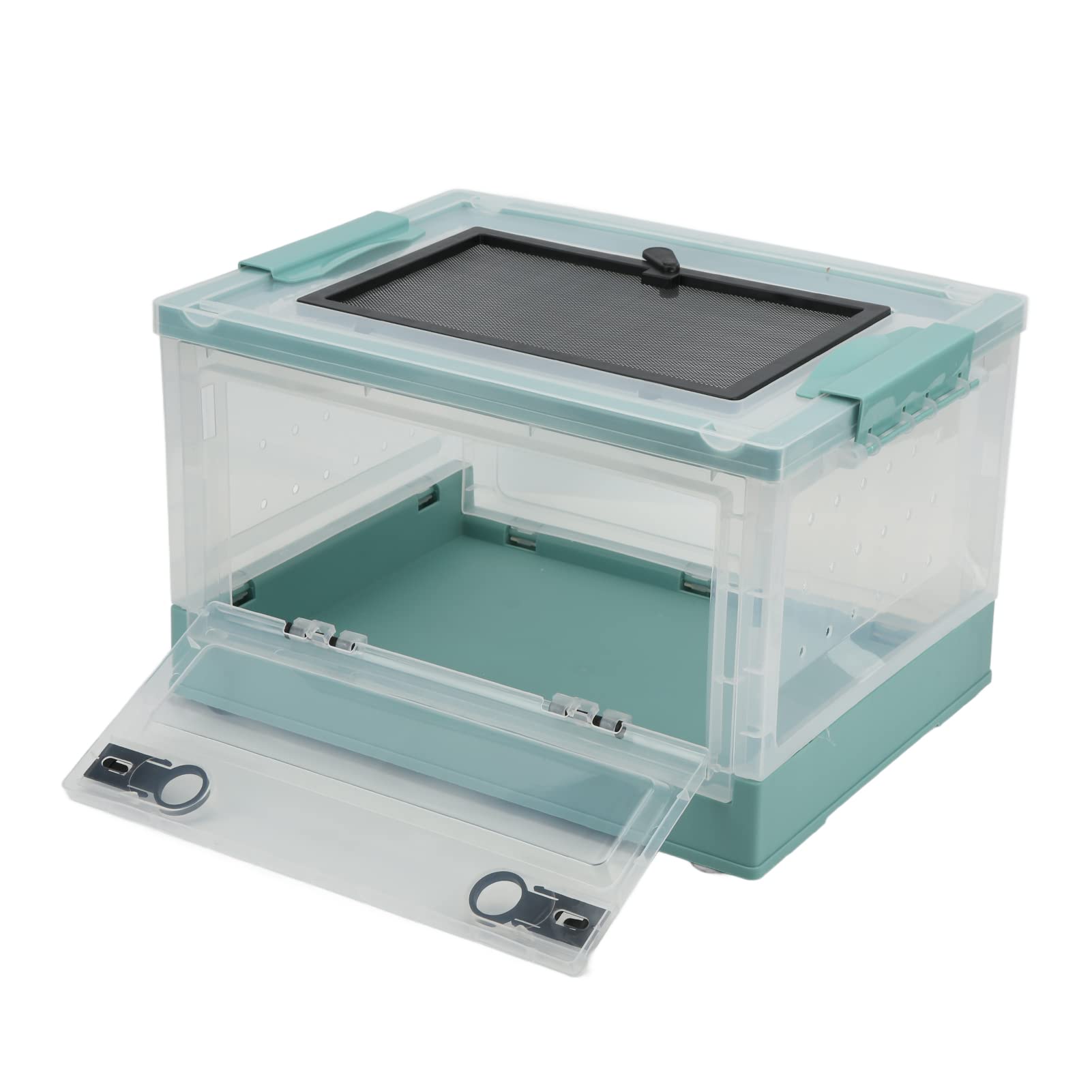 Ventilated Reptile Terrarium Tank - Detachable Climbing Habitat for Snakes, Lizards & Spiders | Ideal for Pet Breeding, Feeding & Display in Home or Office