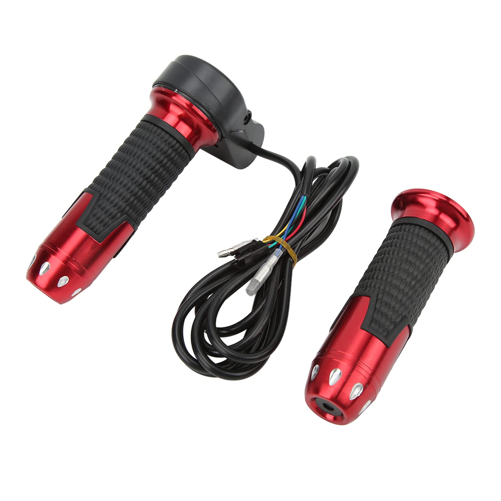 High-Performance Plastic Throttle Grips for Electric Scooters & Bikes - 1 Pair - Durable Accelerator Control for Commuting, Off-Road & Urban Riding