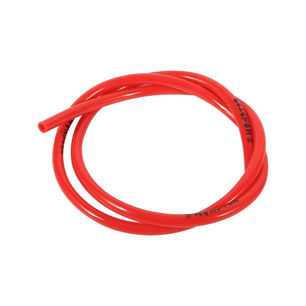 KIMISS 1M Colorful Gas Oil Hose Fuel Line Petrol Tube Pipe - High Pressure Flexible Fuel Line for Motorcycle, Dirt Bike, ATV, Lawn Mower - Perfect for Fuel Transfer, Repair & Replacement
