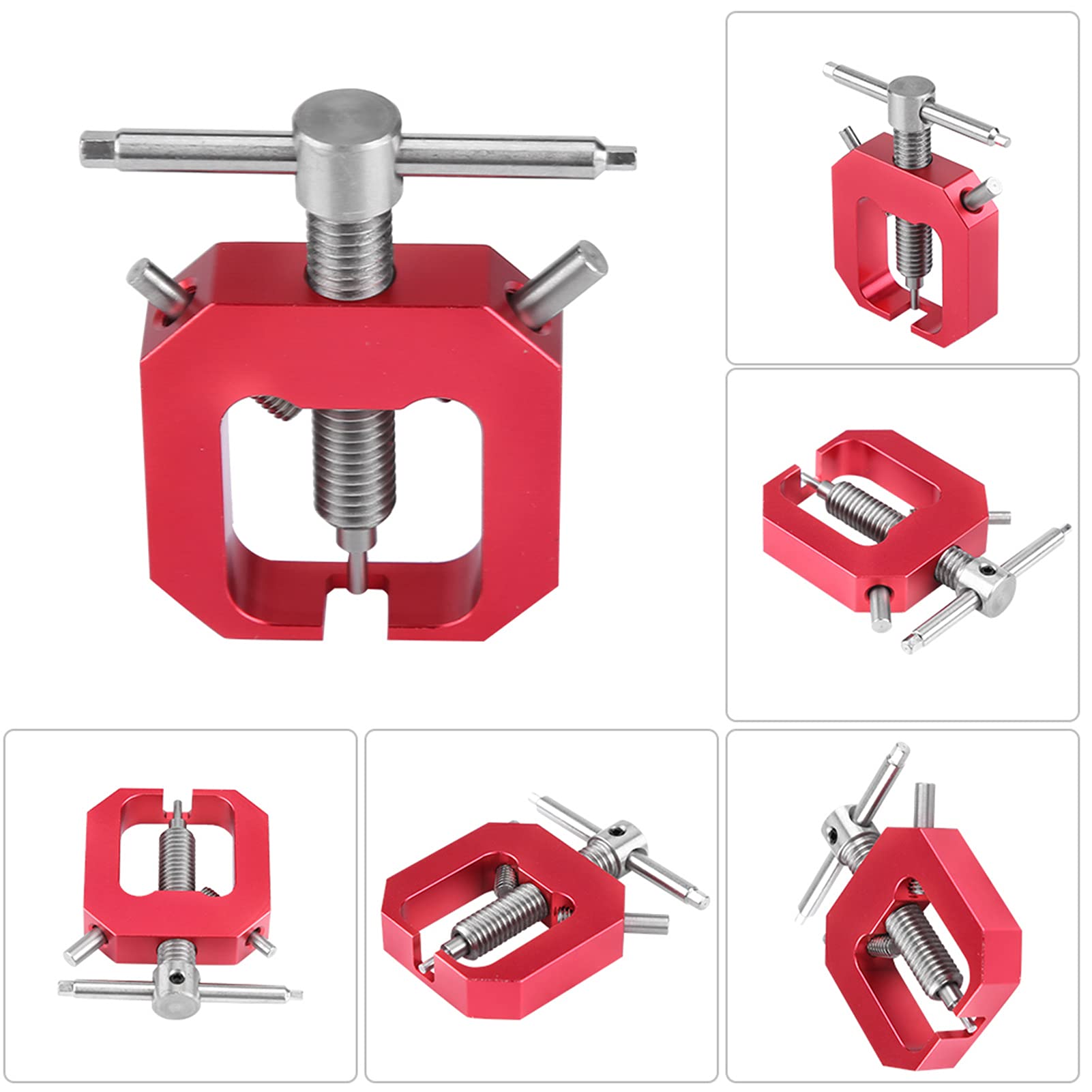 Professional RC Motor Gear Puller - Universal Pinion Gear Remover Tool for RC Motors Upgrade Accessories (Red) | Perfect for Hobbyists, DIY RC Car & Drone Repair and Maintenance