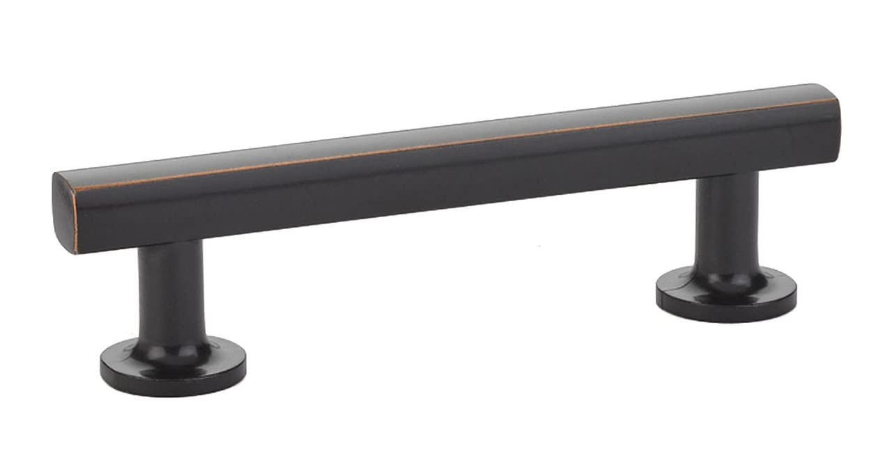 Emtek Freestone 12-Inch Appliance Pull - Oil Rubbed Bronze (US10B) - Modern Cabinet Handle for Kitchen & Bathroom - Model 87001 - Perfect for Drawers, Cabinets & Furniture Hardware