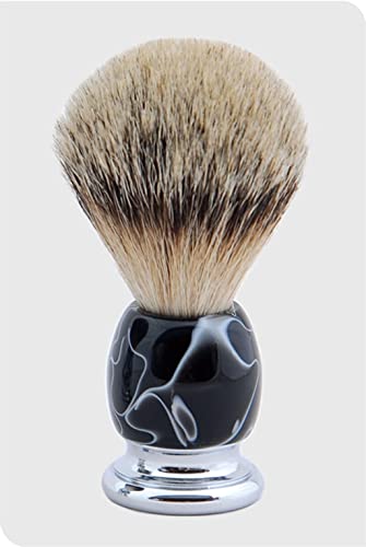 1PCS Men's Shaving Brush for Beard & Facial Hair - Premium Salon Quality Razor Brush (Color: As Picture) - Perfect for Wet Shaving, Grooming & Skincare Routine
