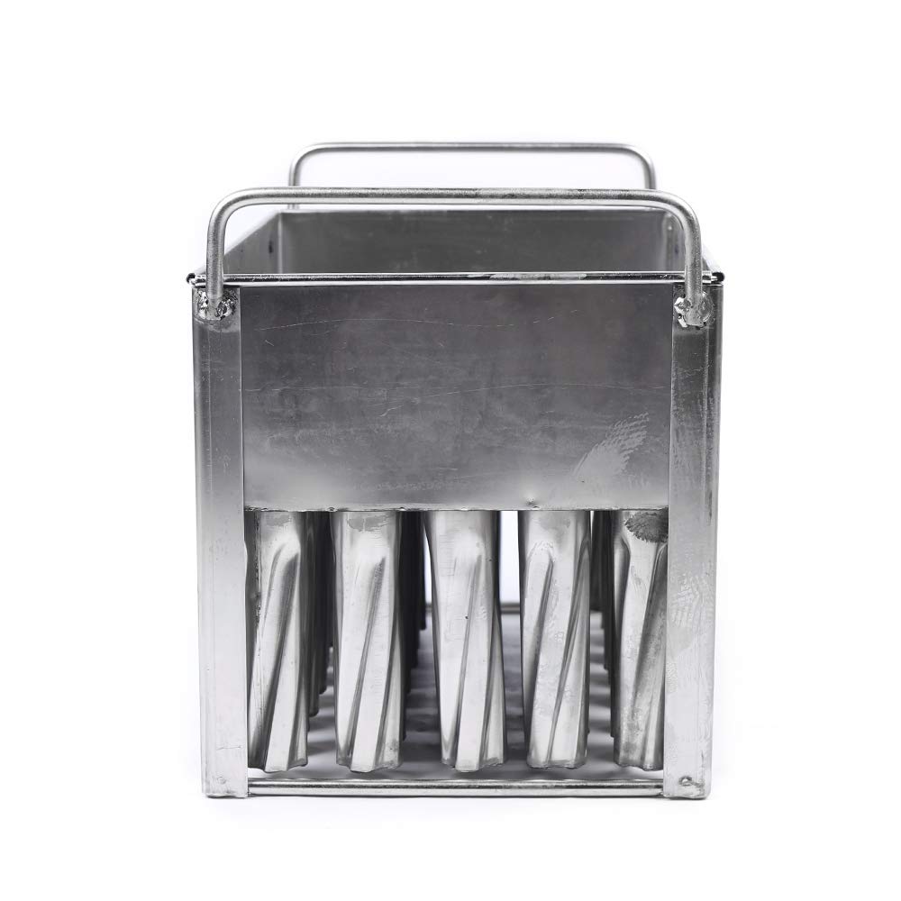 Stainless Steel Ice Pop Molds with Sticks - 40PCS Reusable Popsicle Makers for Homemade Ice Cream, Fruit Juice & Yogurt Treats - Perfect for Summer Parties, Kids Snacks & Healthy Desserts