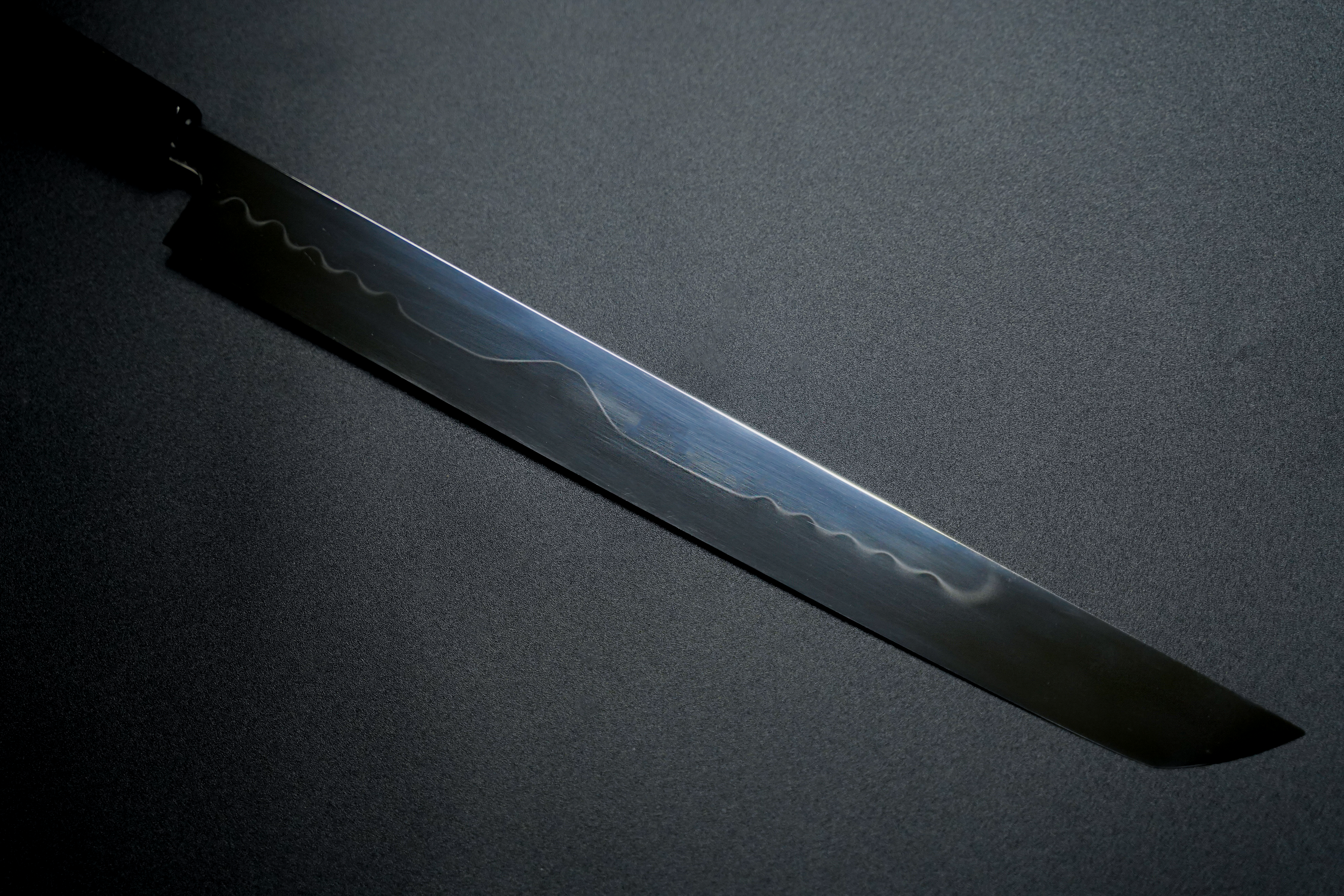Premium Ikeda Yoshikazu White #3 Mt. Fuji Honyaki Sakimaru Japanese Chef Knife - Perfect for Sushi, Sashimi & Professional Kitchen Use