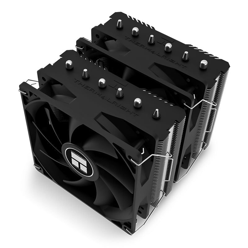 Thermalright Peerless Assassin 120 SE - High Performance 120mm Dual Tower CPU Air Cooler (Black) for PC Gaming & Overclocking | Non-RGB/ARGB Options | Perfect for Intel & AMD Processors