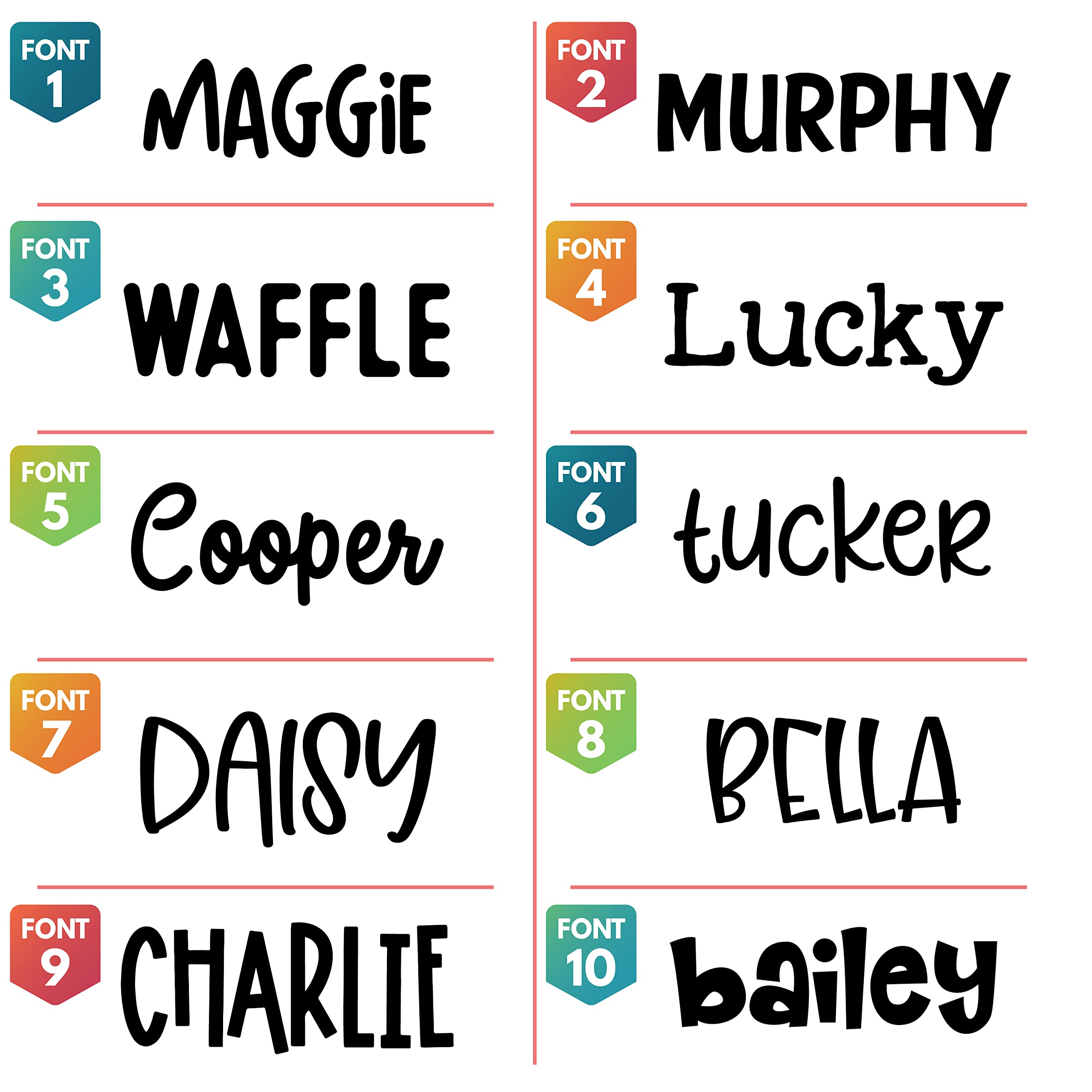 Custom Personalized Dog Collars with Engraved Metal ID Nameplate - Choose from 20 Icons, 4 Adjustable Sizes & 10 Fonts | Large Dog Collar with Name & 3 Lines Text | Hot Pink Pet Accessory for Walks, Training & Identification
