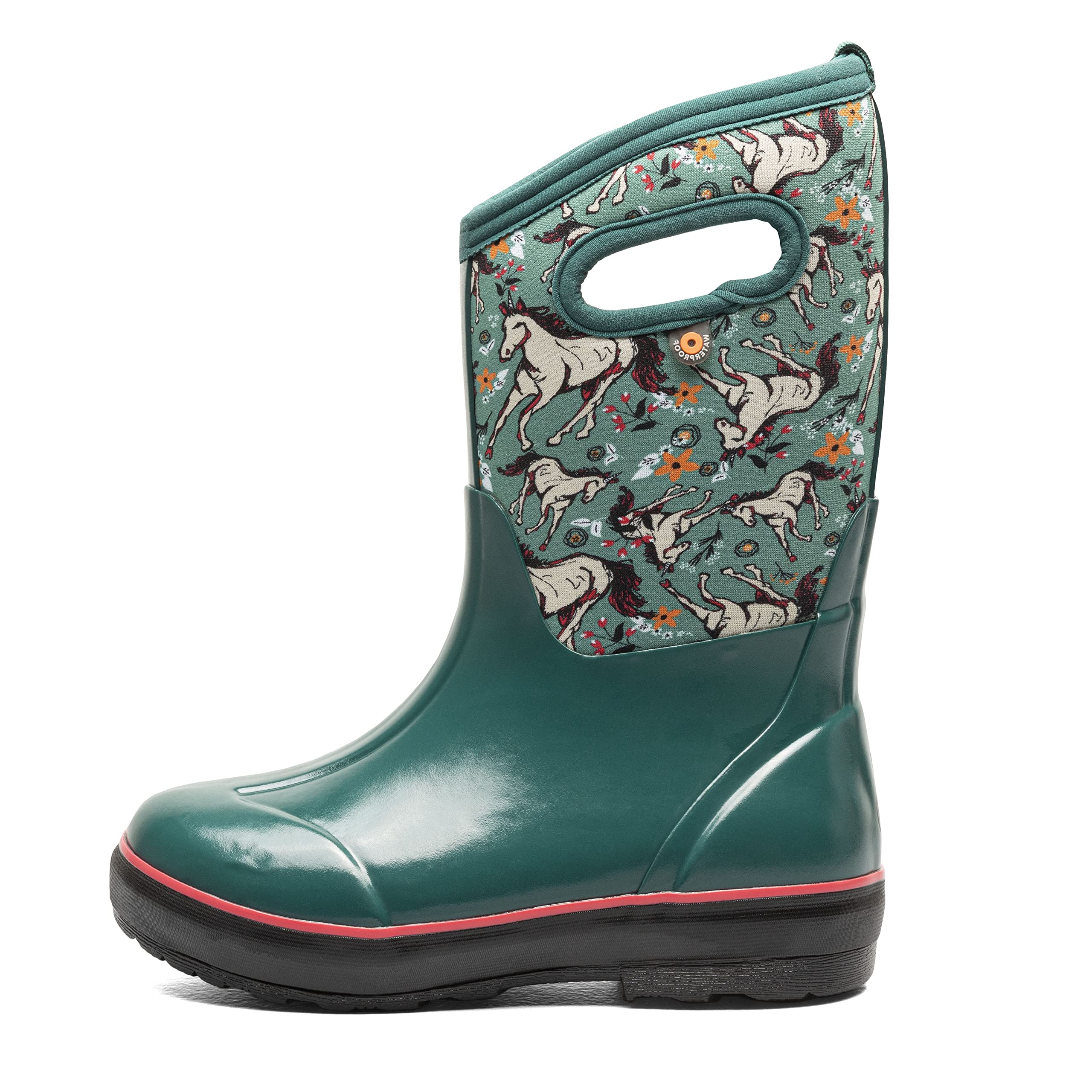 BOGS Classic II Solid Waterproof Winter Boots for Kids & Toddlers - Warm & Durable Snow Boots for Boys & Girls - Perfect for Outdoor Play, Hiking, and Cold Weather Adventures