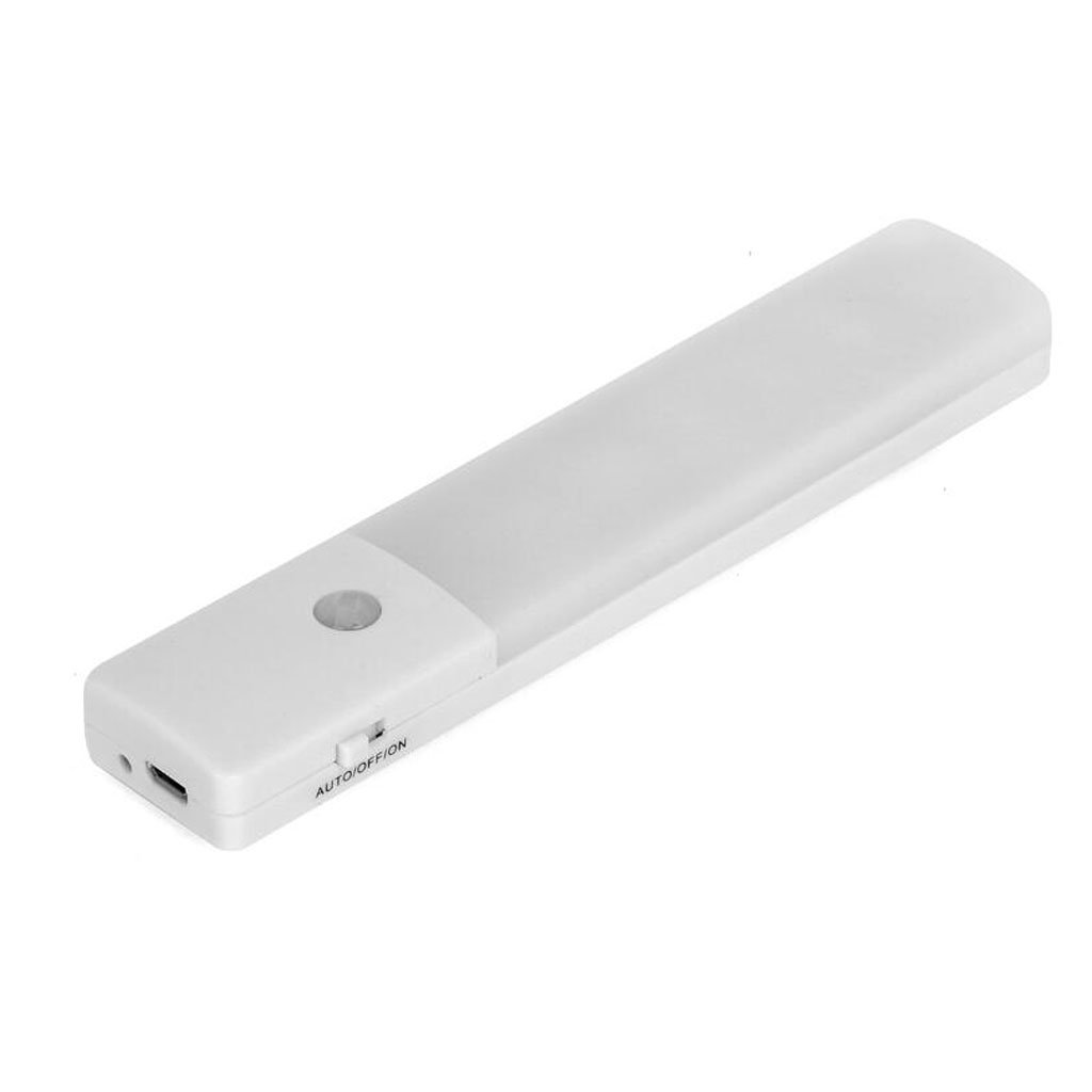 HUOQILIN Smart Motion Sensor Night Light - USB Rechargeable, 3 Brightness Levels, Auto On/Off for Bedroom, Hallway, Stairs, Nursery (Perfect for Nighttime Safety & Convenience)