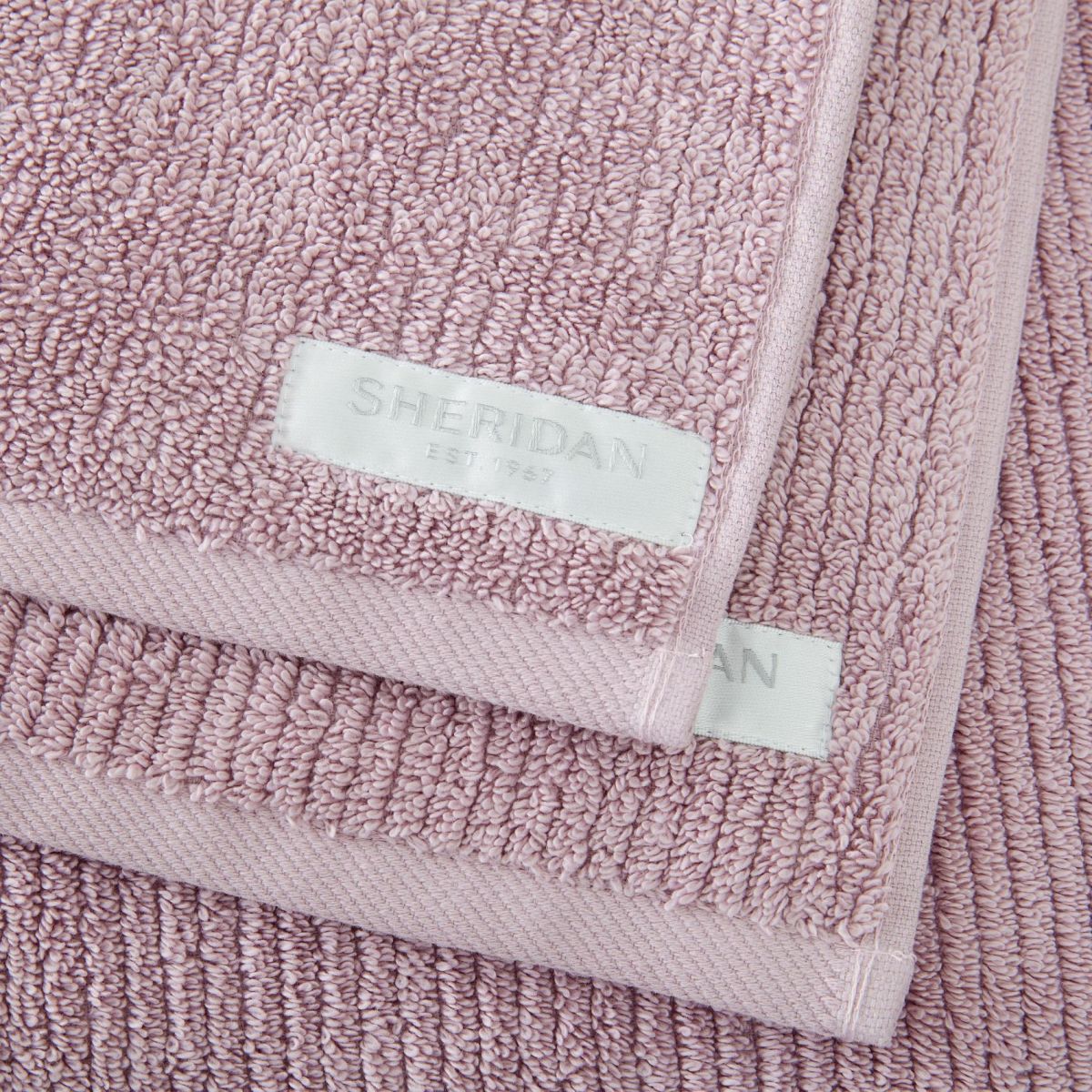 Sheridan TULIP Living Textures Trenton Luxury Bath Towel Set - Super Soft & Absorbent Cotton Towels for Spa, Bathroom & Beach Use