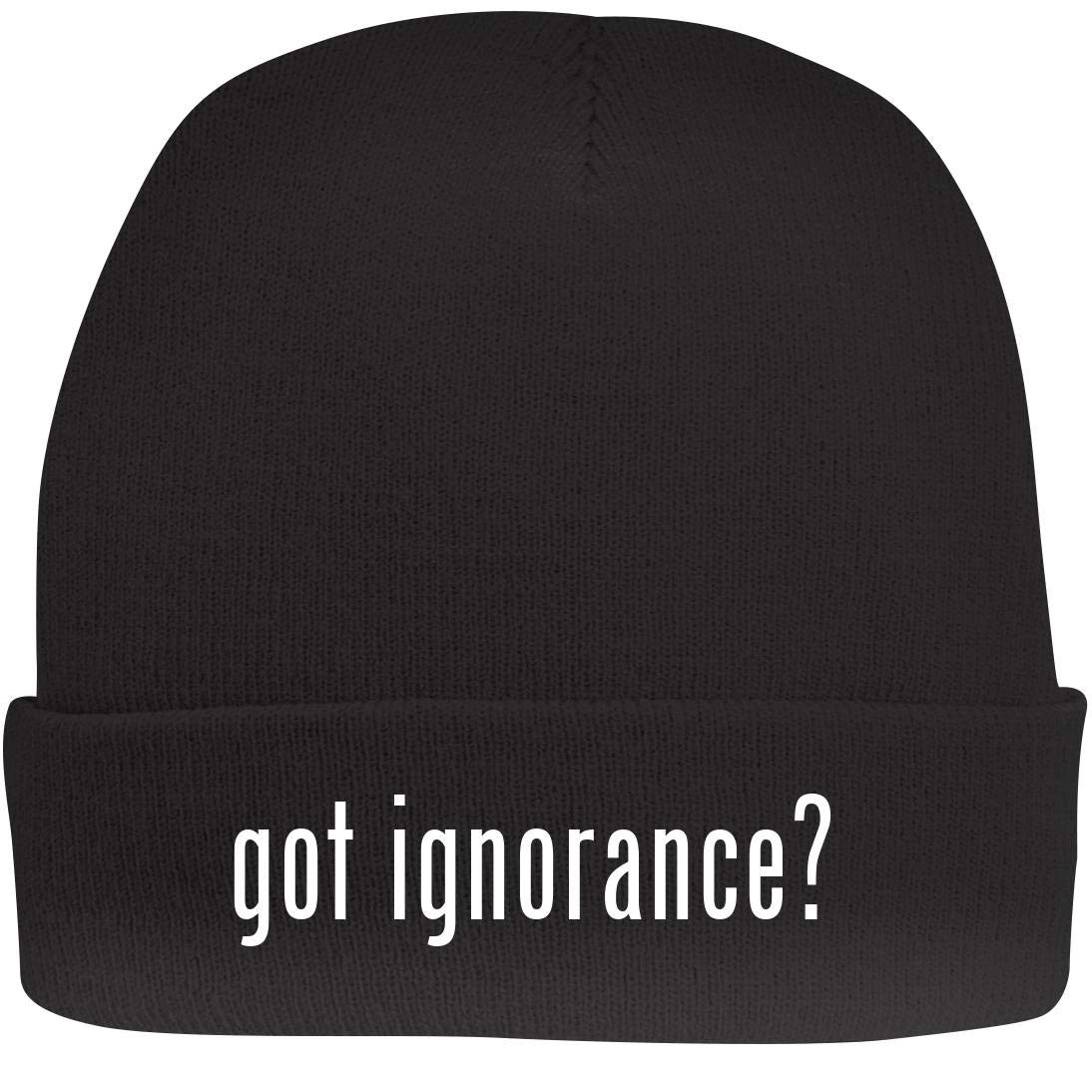 Shirt Me Up Got Ignorance? Funny Beanie Cap - Warm Winter Hat for Men & Women - Perfect for Outdoor Activities, Sports, and Casual Wear