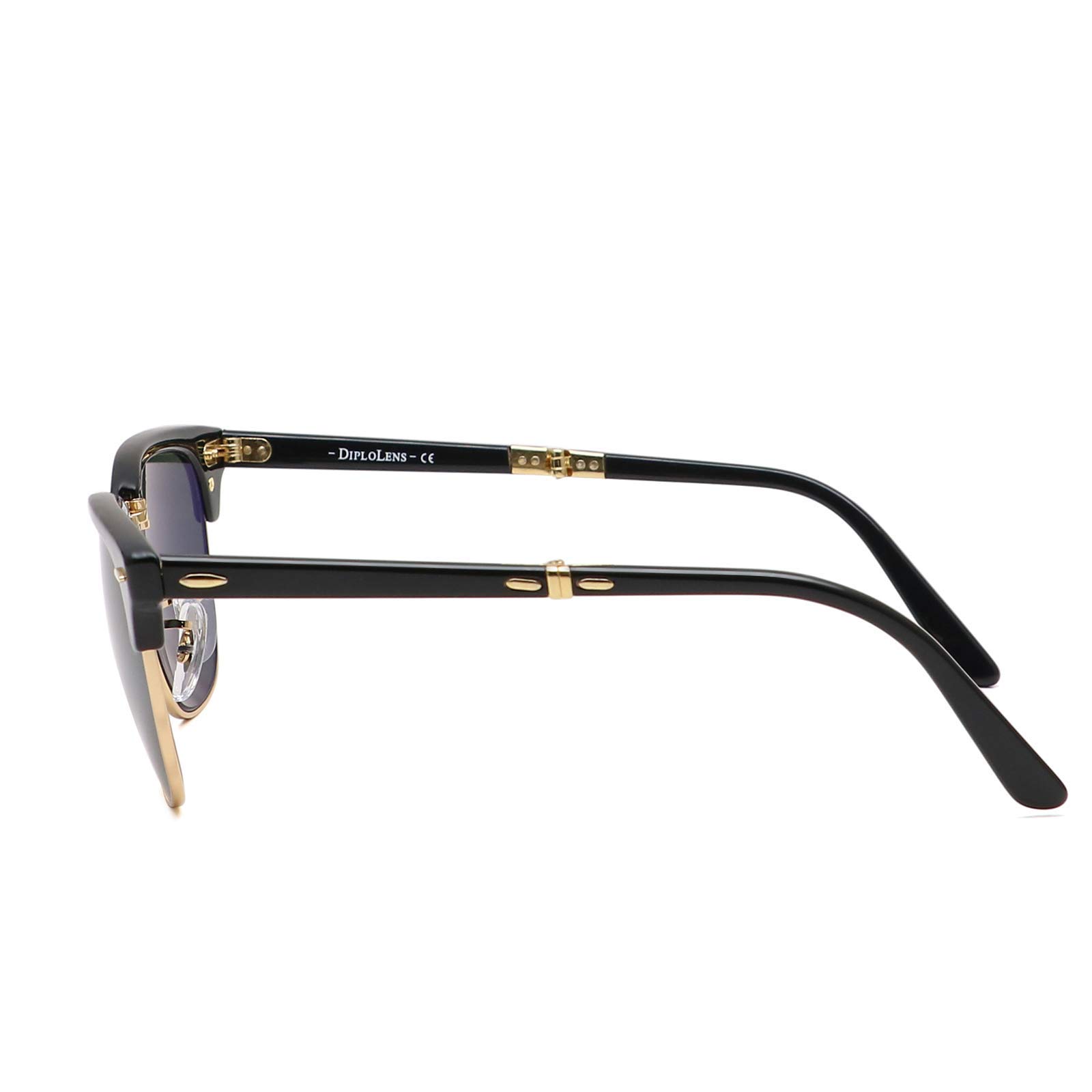 Classic Polarized UV400 Sunglasses for Men & Women - 100% UV Protection, Lightweight & Foldable - Perfect for Driving, Travel & Outdoor Activities