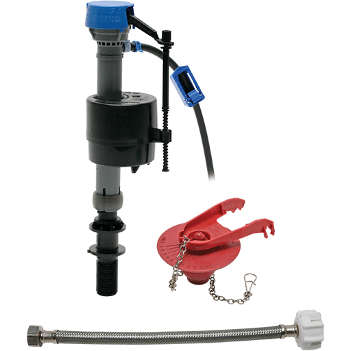 Fluidmaster 400ARHRFCS Performax® Toilet Repair Kit for 2-Inch Flush Valve - Fixes Running Toilets & Saves Water (Perfect for Home, Office & Commercial Use)