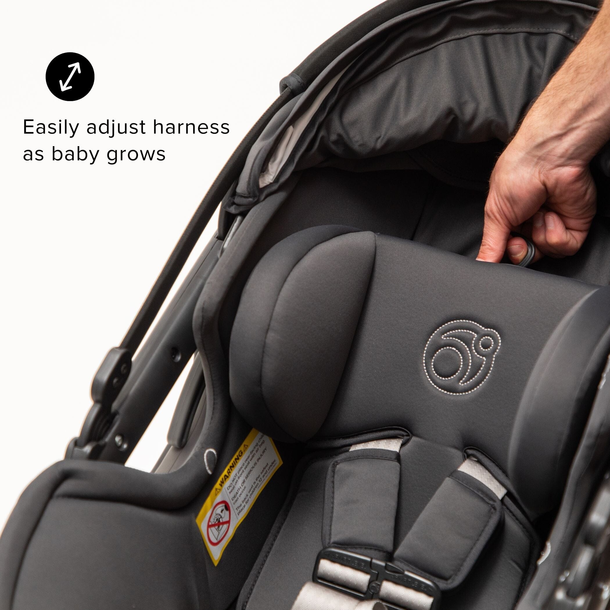 Orbit Baby G5+ 360 Rotating Convertible Infant Car Seat - Safe & Comfortable for Newborns to Toddlers - Perfect for Travel, Daily Commutes, and Family Outings