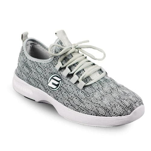 ELITE Women's Kona Charcoal Grey Wide Bowling Shoes - Comfortable & Durable for League Play & Casual Bowling