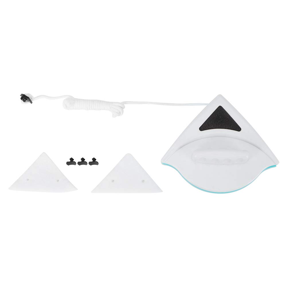 Alvinlite Magnetic Window Cleaner - Double Sided Glass Wiper for Home & Office