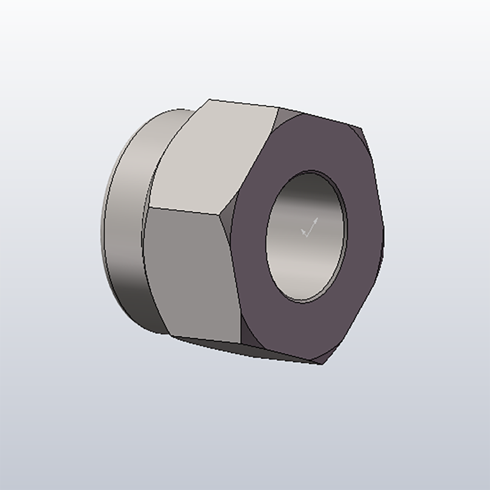 DP12VL 87 Lock Nut M8 - High Strength Stainless Steel Hex Lock Nut for Automotive, Machinery & Industrial Use - Secure Fastening Solution for Heavy-Duty Applications