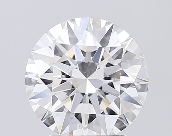3.05 Carat E VS2 Round Lab-Created Diamond - Elegant Engagement Ring & Wedding Jewelry for Women