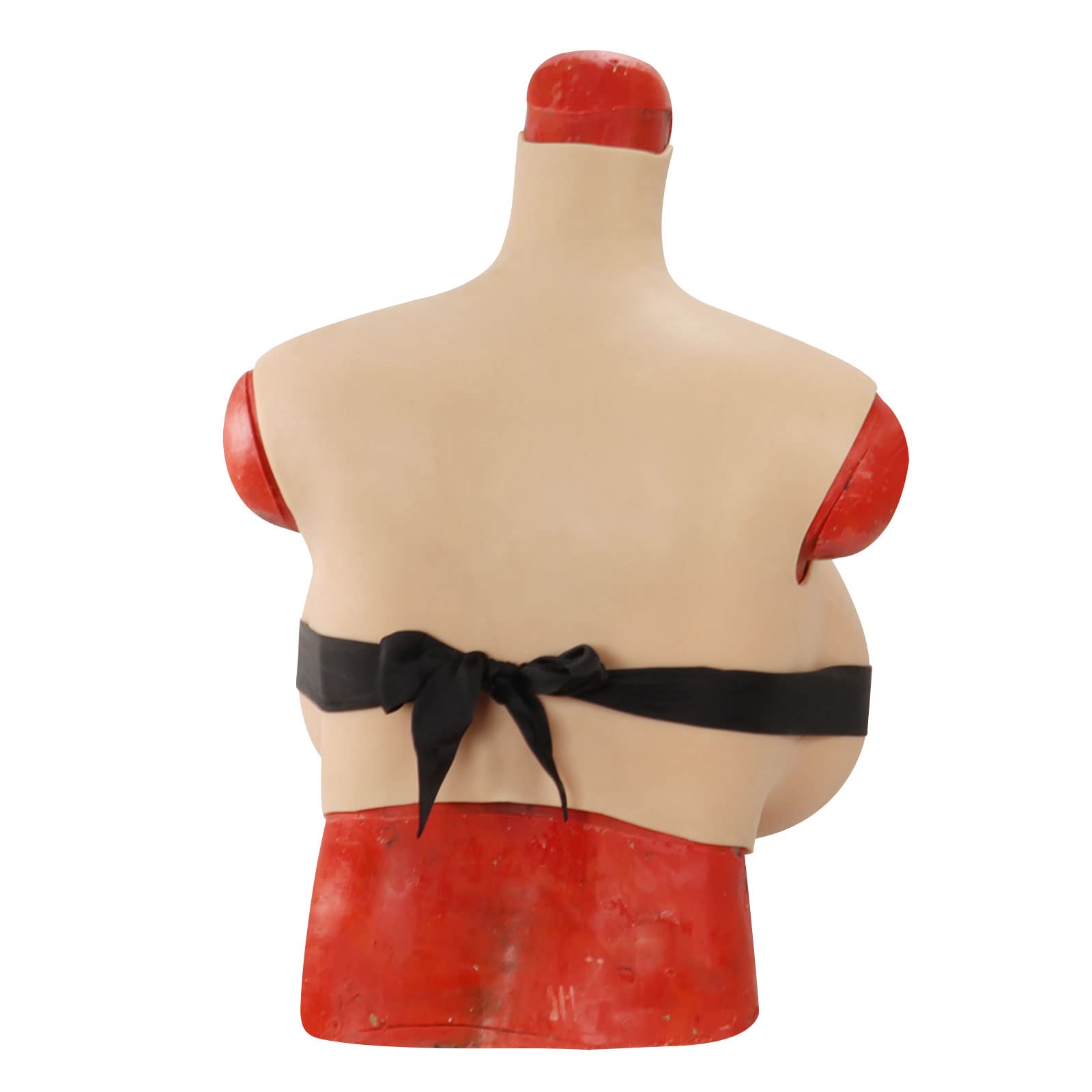 Realistic Z Cup Silicone Breastplate - Soft Big Fake Boobs Enhancer for Crossdressers & Drag Queens | Perfect for Cosplay, Halloween, and Gender Transformation Costumes