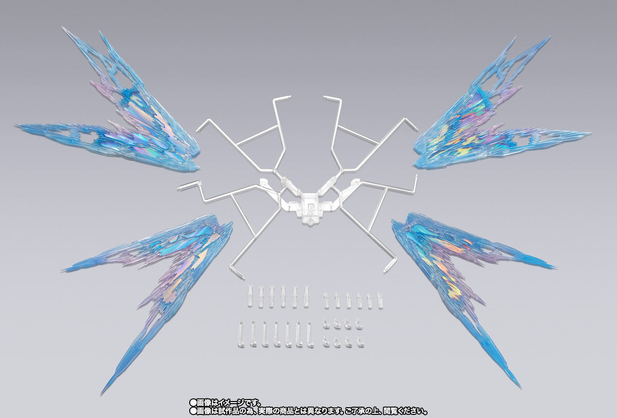 Bandai Metal Build Strike Freedom Gundam Wing of Light Option Set (Re:Package) Action Figure - Japan Import - Perfect for Gundam Collectors & Anime Fans - Display, Photography & Cosplay Accessory