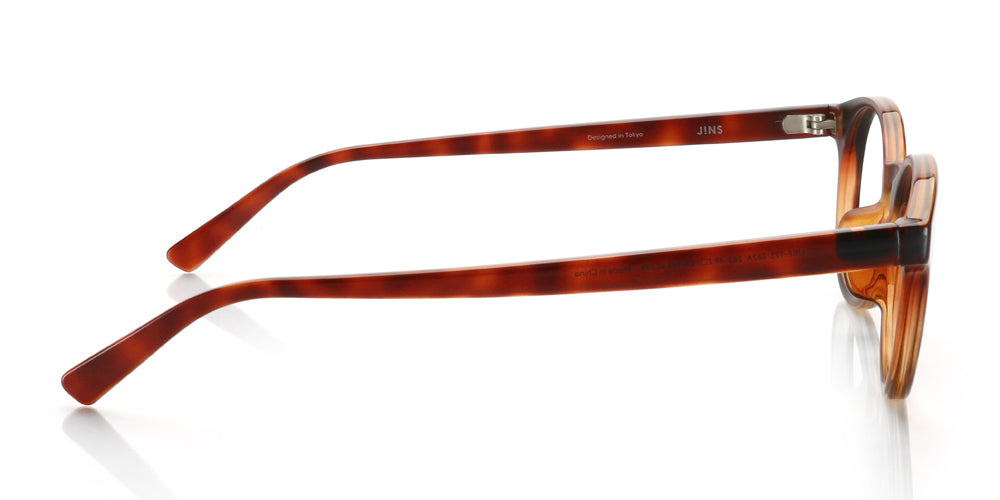 JINS Design Project x Jasper Morrison Boston 283 Eyeglasses - Lightweight Acetate Frame for Men & Women - Perfect for Office, Reading & Daily Wear
