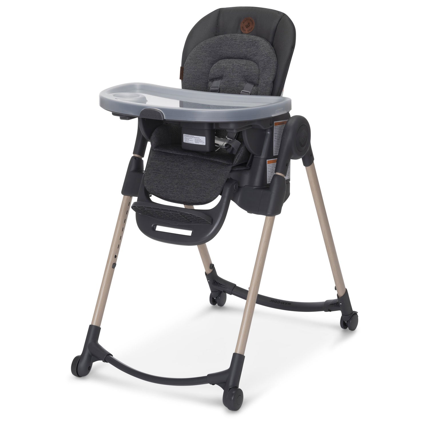 Maxi Cosi Minla 6-in-1 Convertible High Chair for Babies & Toddlers - Adjustable Height, Reclining Seat, Easy Clean - Perfect for Dining, Feeding & Playtime