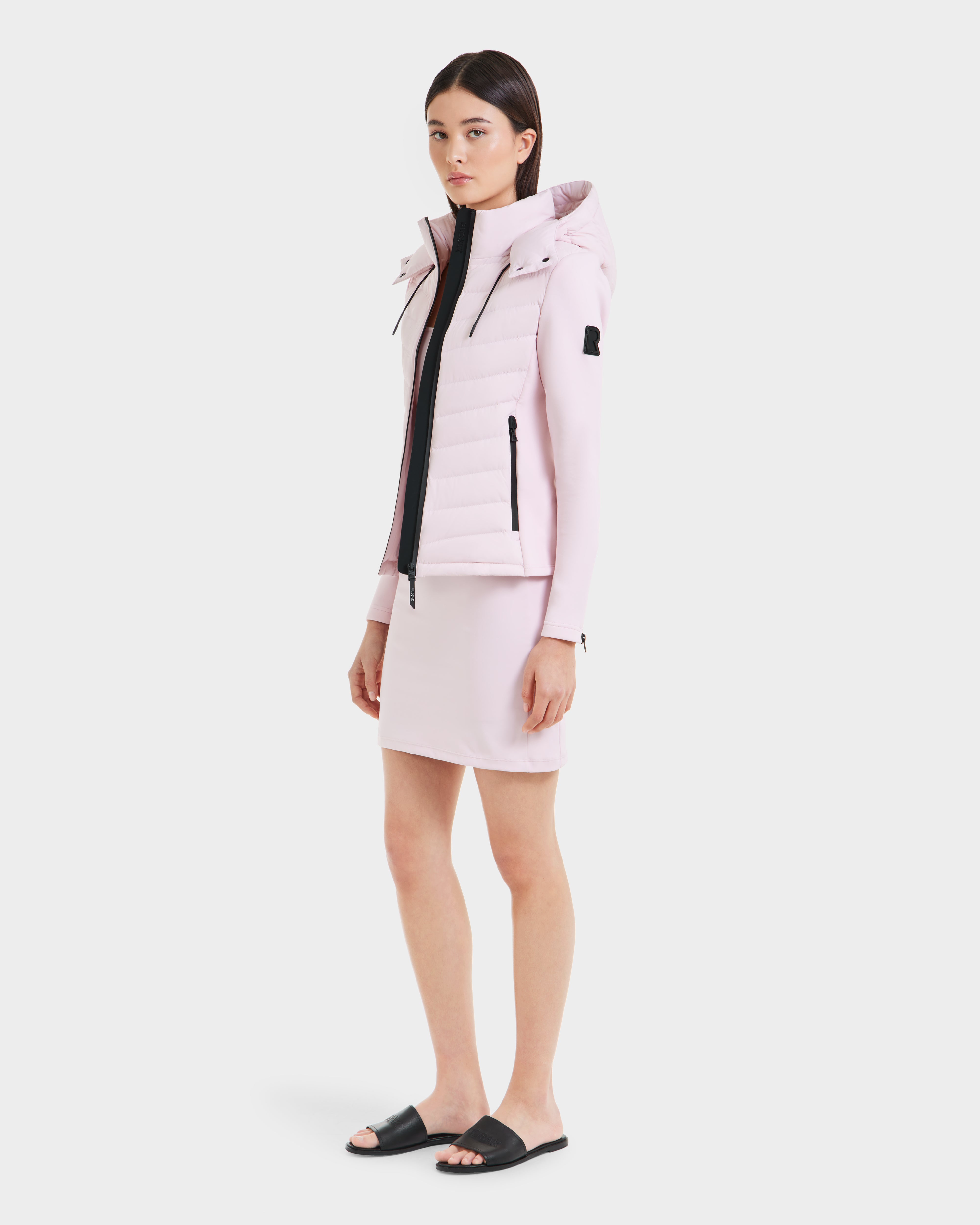MALYA M L125036 Light Pink Women's Dress - Elegant & Comfortable for Parties, Weddings & Special Occasions