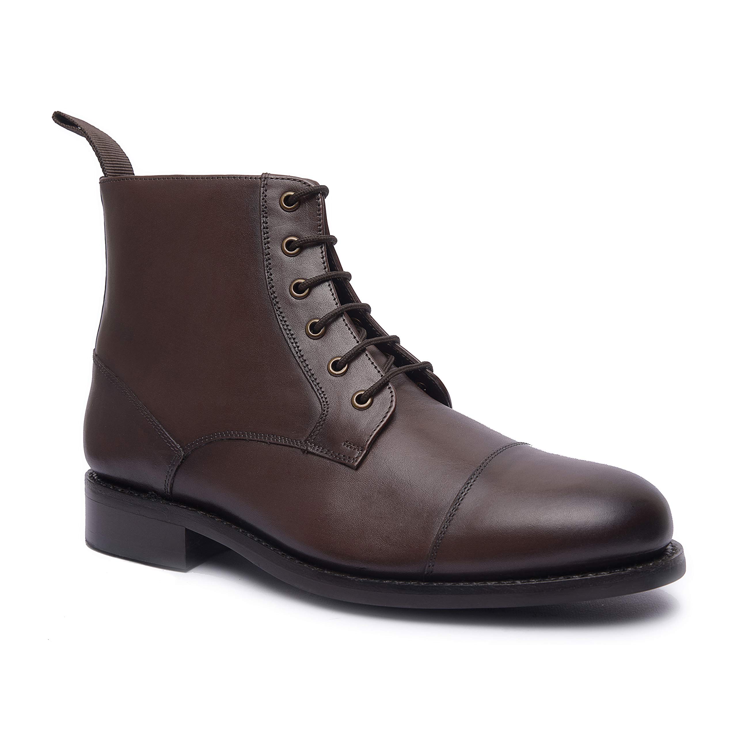 ALLONSI Men's Welton Dress Shoes - Classic Oxford Style for Business & Formal Wear | Comfortable Leather Shoes for Office, Weddings & Special Occasions