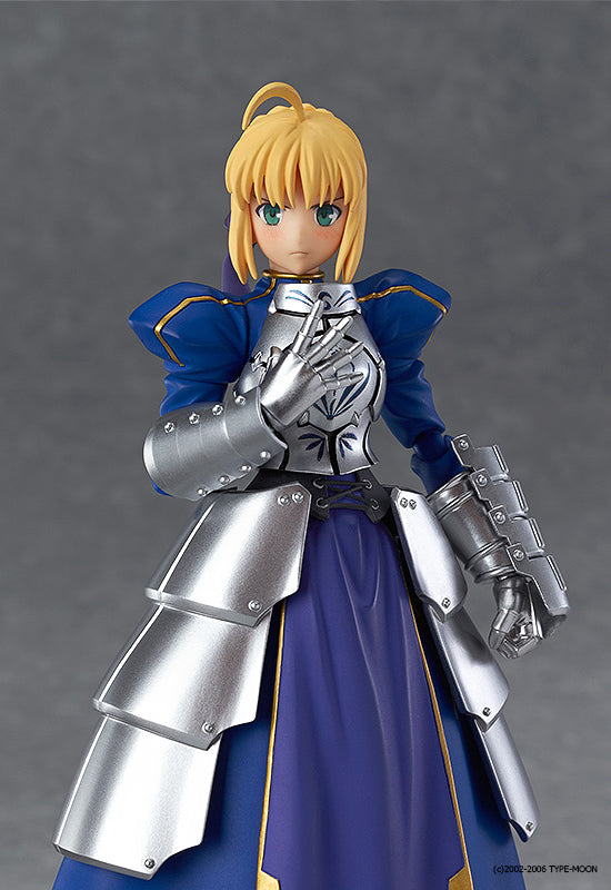 Figma #227 Saber 2.0 Fate/Stay Night Action Figure - Anime Collectible for Fans, Display & Photography