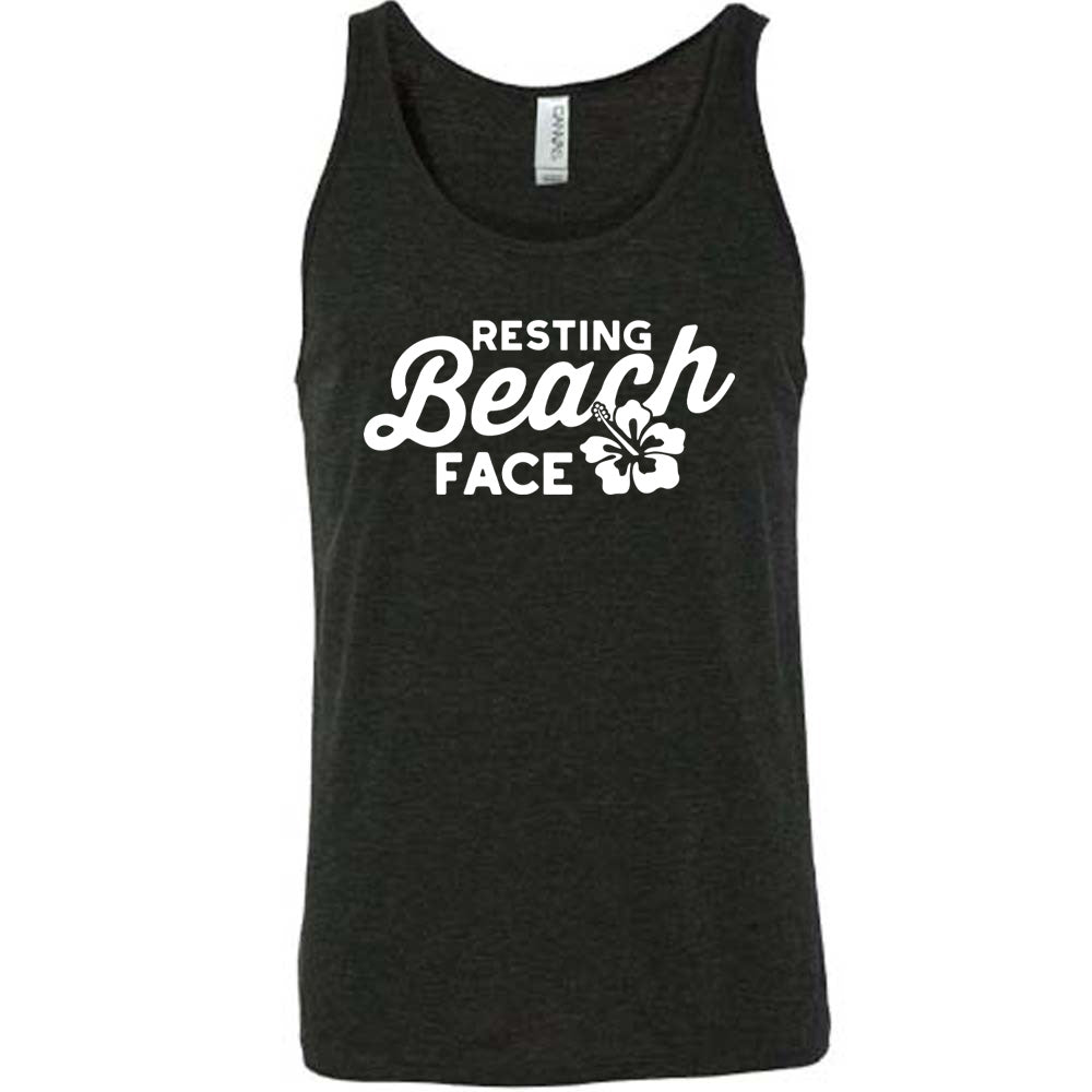 Resting Beach Face T-Shirt - Unisex Casual Comfort Fit for Men & Women - Perfect for Beach Vacations, Summer Outings, and Relaxing Weekends