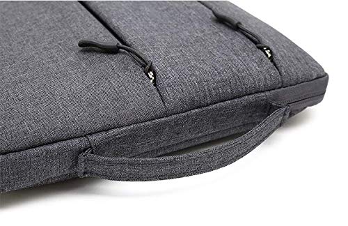 Premium 11 Inch Canvas Tablet Sleeve Case with Handle - Compatible with iPad Pro 12.9