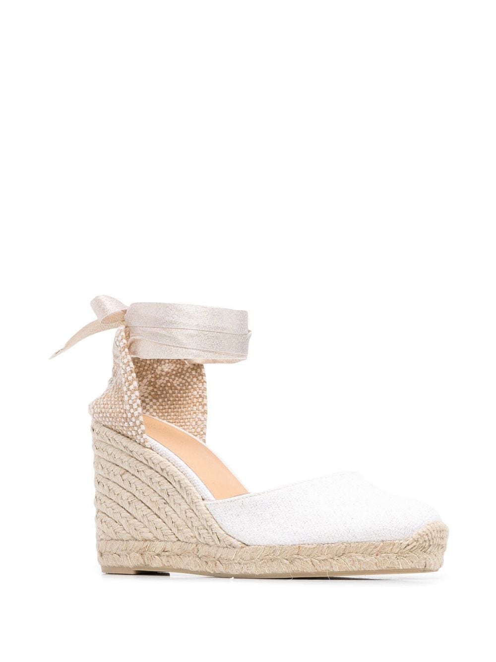 Castaner Women's White Flat Shoes - Comfortable & Stylish Espadrilles for Casual Wear, Summer Outfits, and Beach Vacations