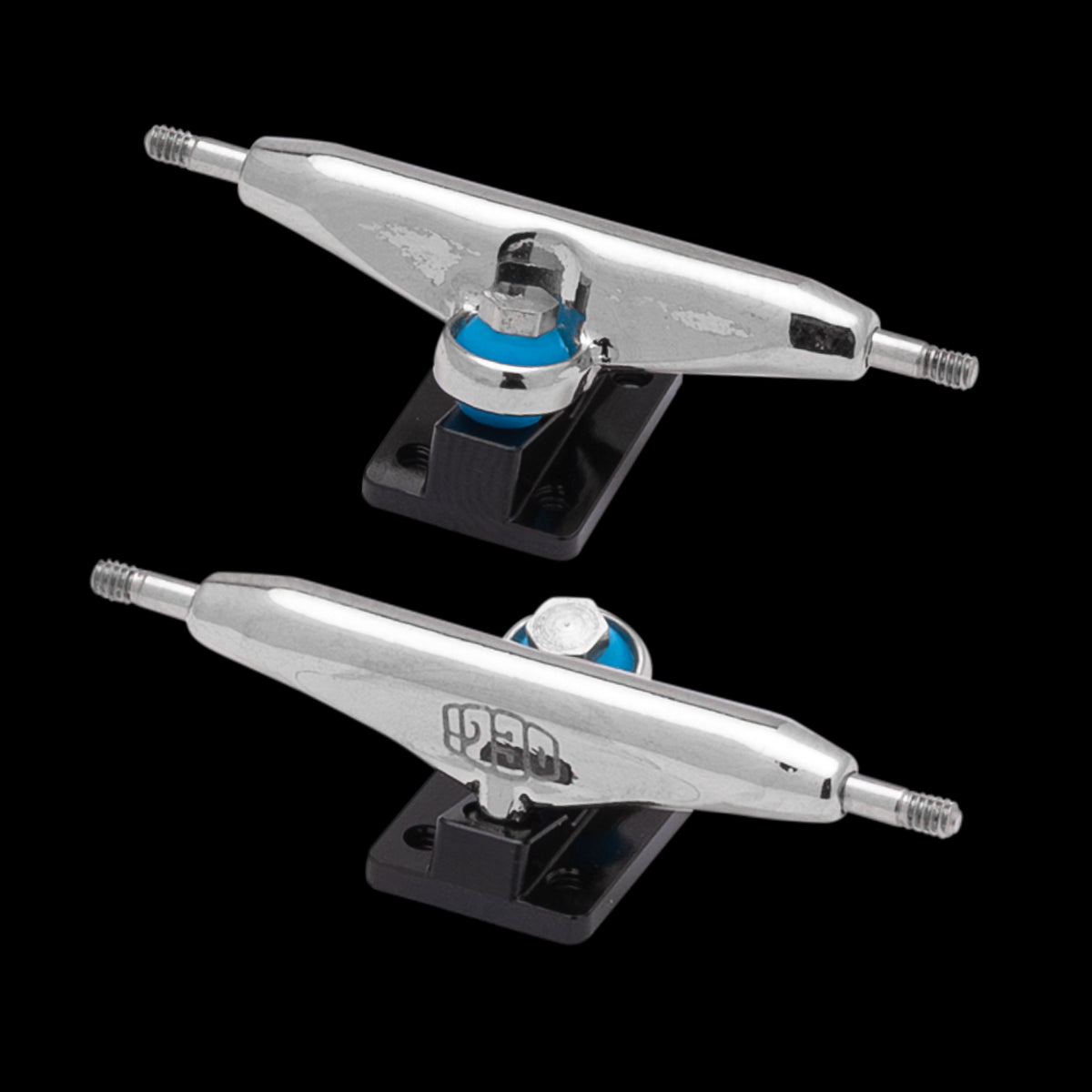 DeliDecks 29mm Fingerboard Trucks - Hex Hybrid Trux for Professional Skateboard Training & Mini Finger Skate Tricks | Perfect for Beginners & Advanced Skaters